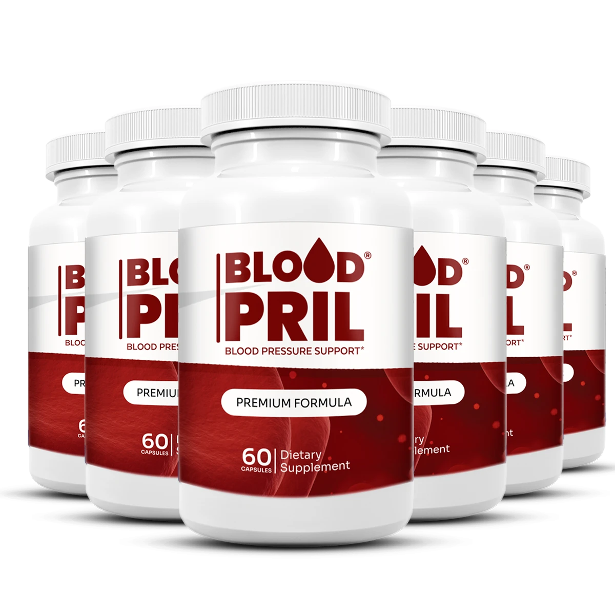 BloodPril 6 bottle value package for an extended natural cardiovascular and everyday wellness routine